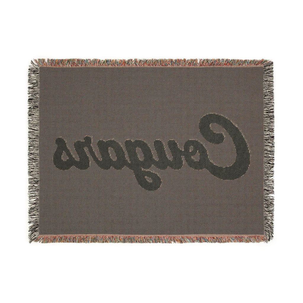 Cougars Script Logo Woven Blanket | Team Pride Throw