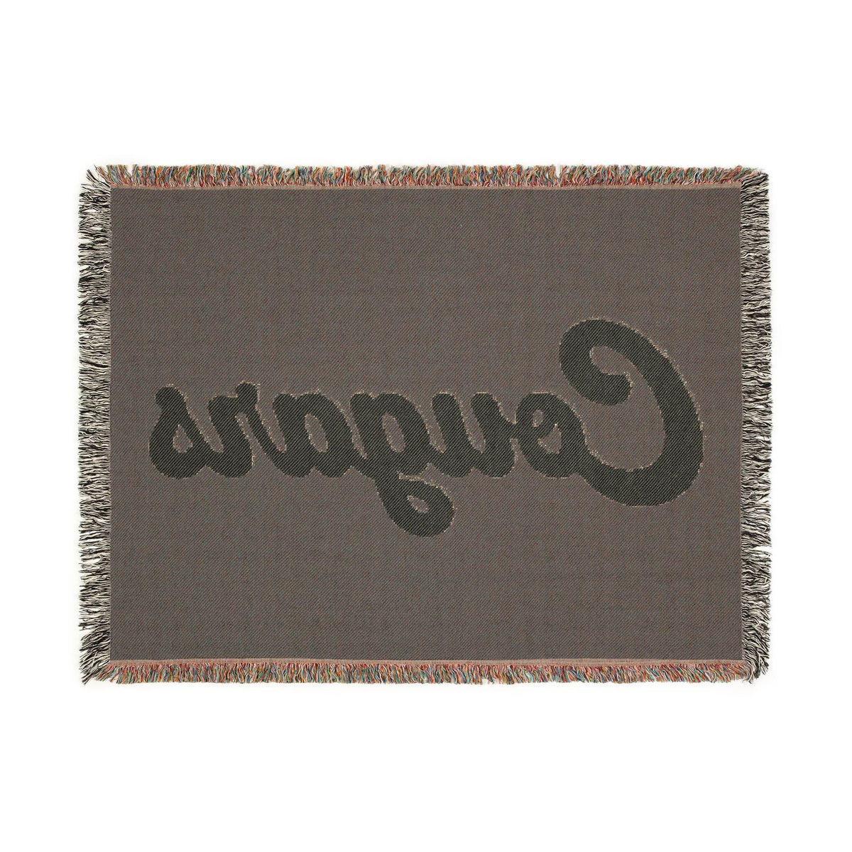 Cougars Script Logo Woven Blanket | Team Pride Throw