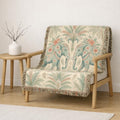 Boho Elephant Tapestry Woven Blanket | Palm Tree Floral Pattern