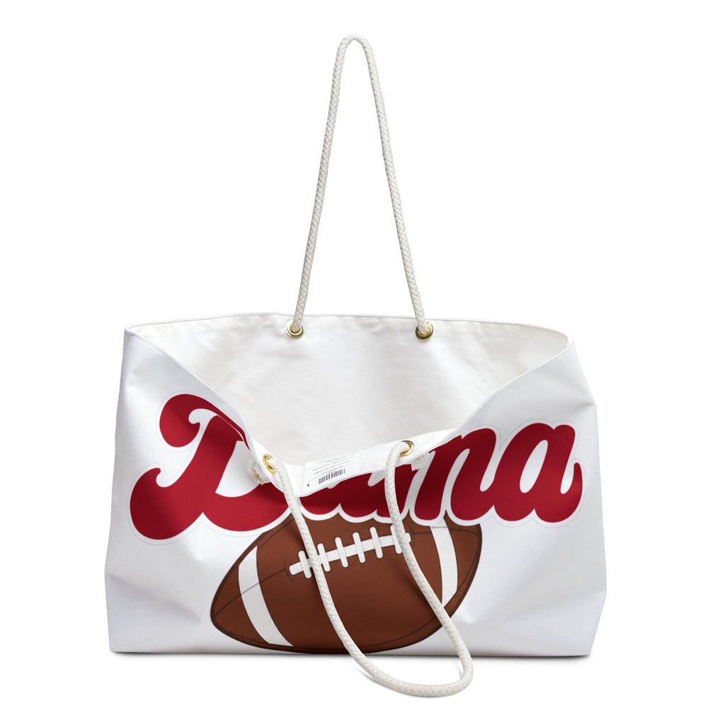 Bama Script Football Weekender Bag | College Tailgate Tote