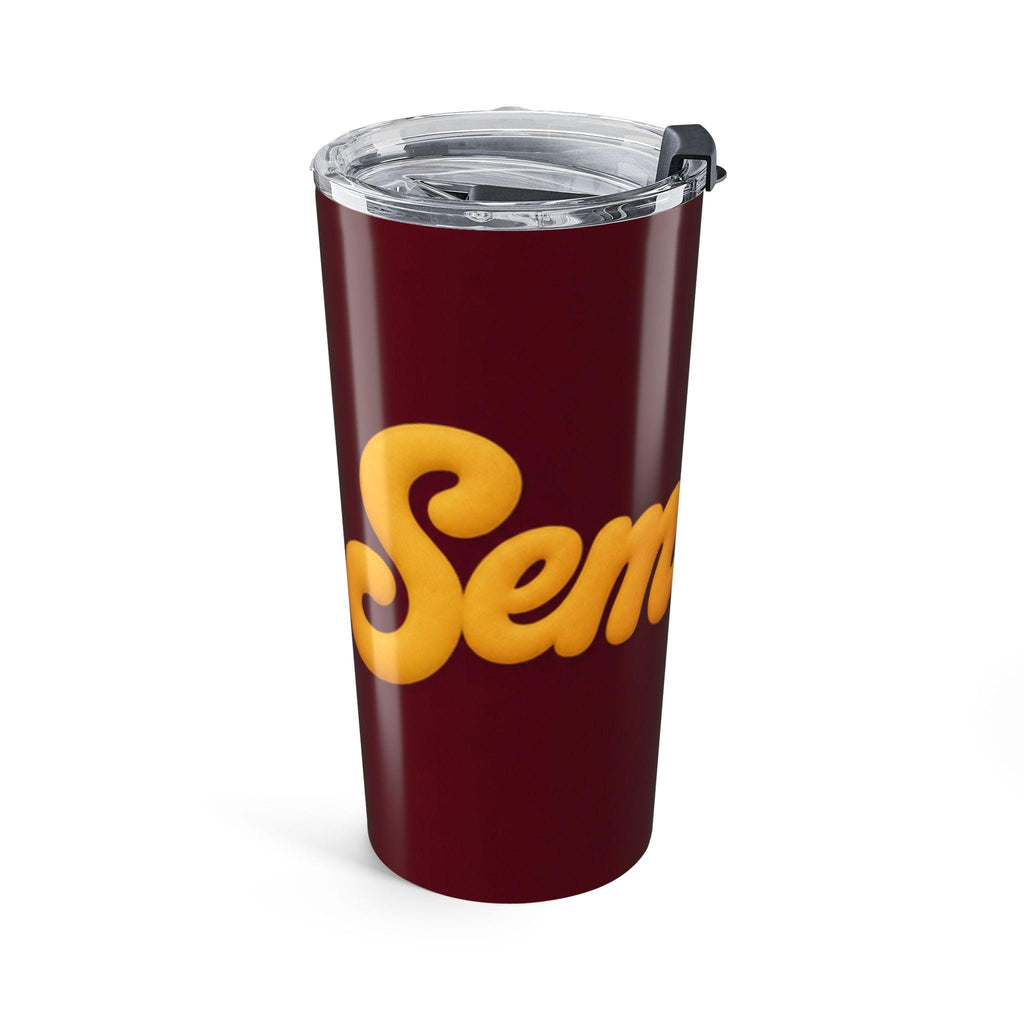Seminoles Retro Script Logo Tumbler 20oz | Garnet and Gold