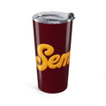 Seminoles Retro Script Logo Tumbler 20oz | Garnet and Gold