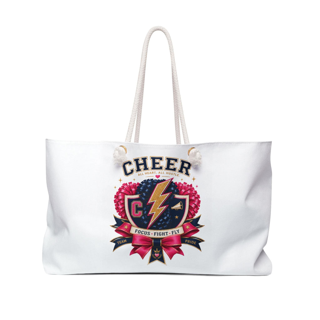 Cheer Lightning Crest Weekender Bag | Cheerleading Logo Tote