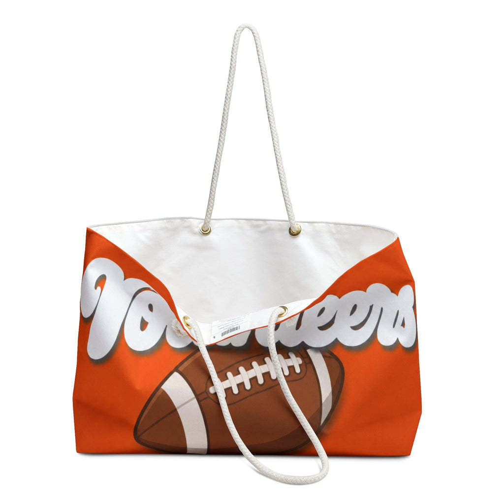 Volunteers Football Weekender Bag | Orange Team Travel Tote