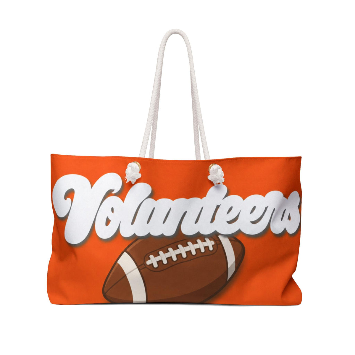 Volunteers Football Weekender Bag | Orange Team Travel Tote
