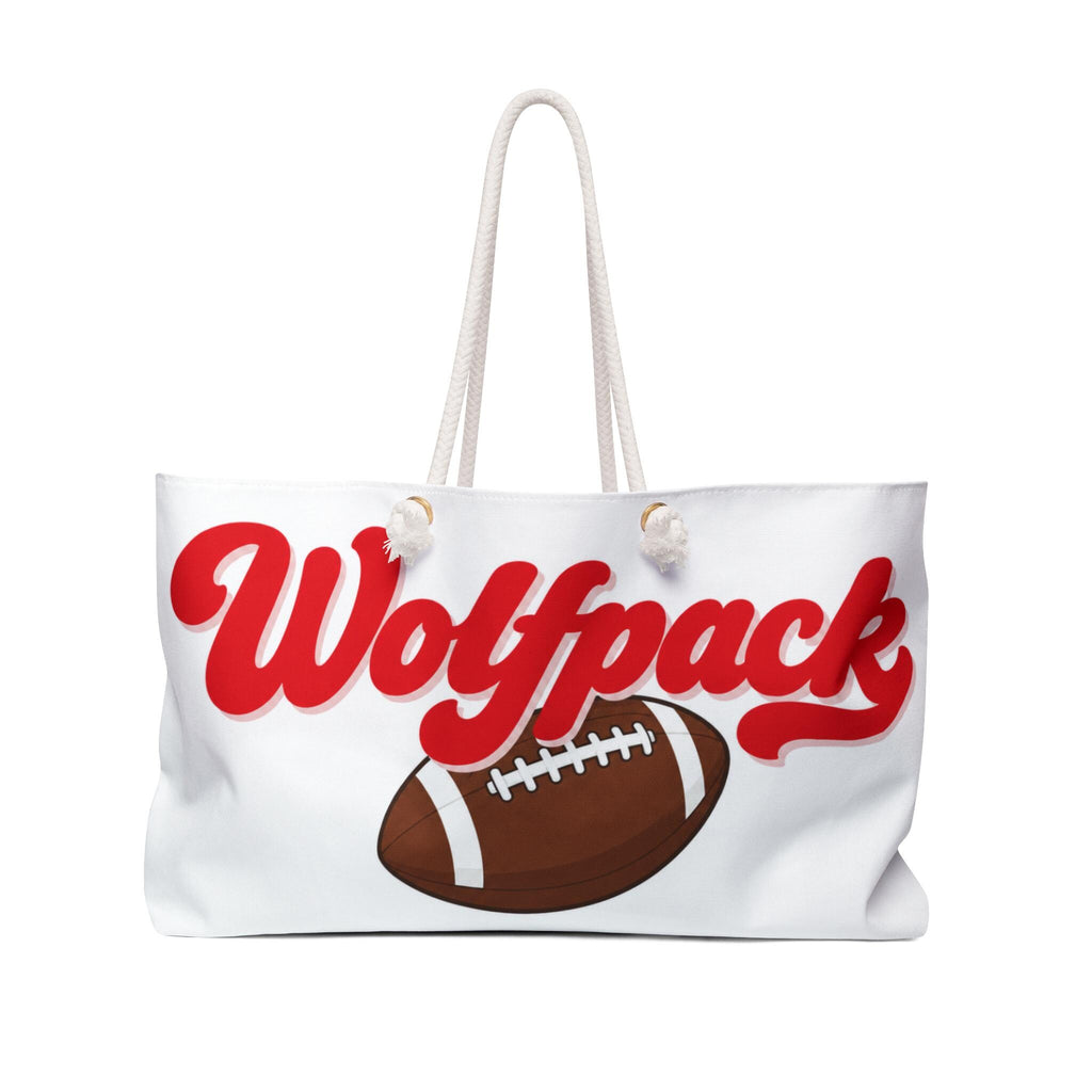 Wolfpack Football Weekender Bag | Travel Tote for Game Day
