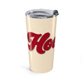 Hoosiers Retro Script Name Tumbler 20oz | Travel Cup