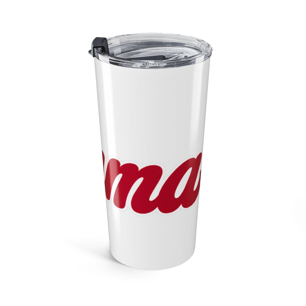 Bama Crimson Script Tumbler 20oz | Travel Tumbler