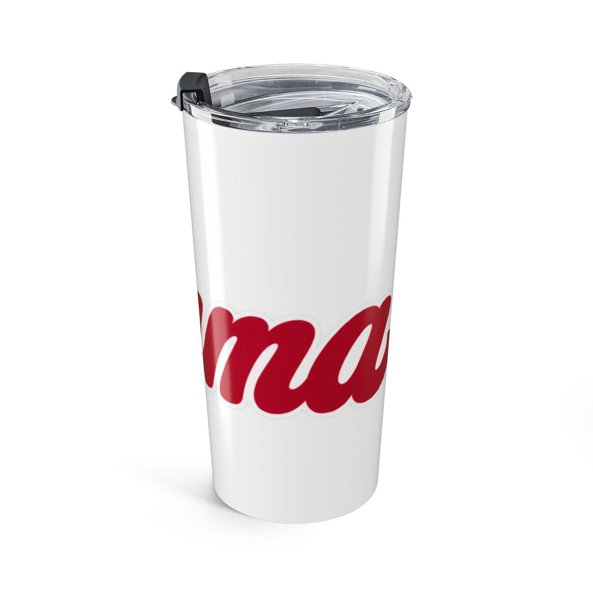 Bama Crimson Script Tumbler 20oz | Travel Tumbler