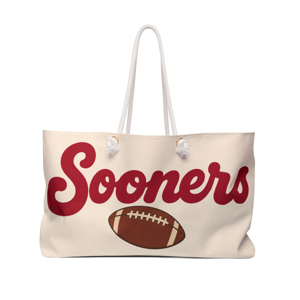 Sooners Football Weekender Bag | Collegiate Travel Tote