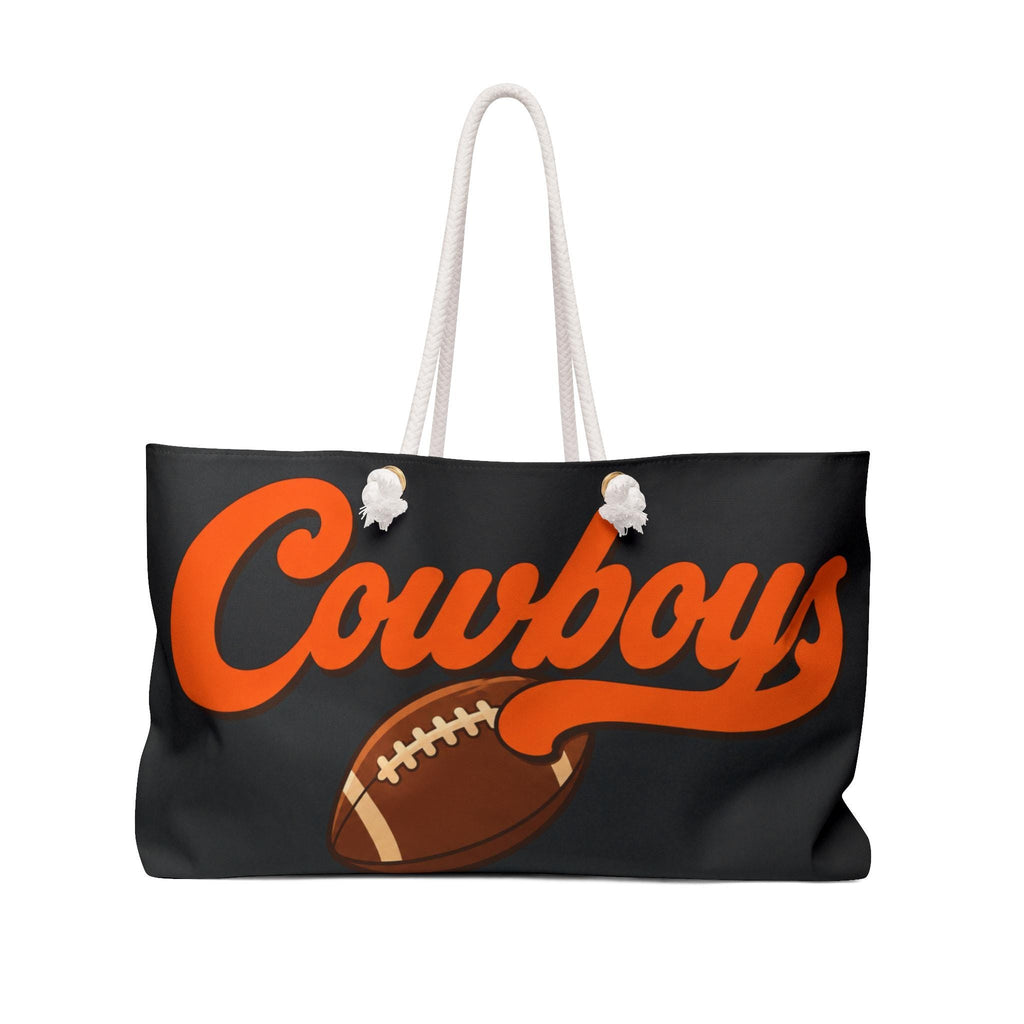 Cowboys Football Weekender Bag | Sports Tote, Game Day Travel Bag