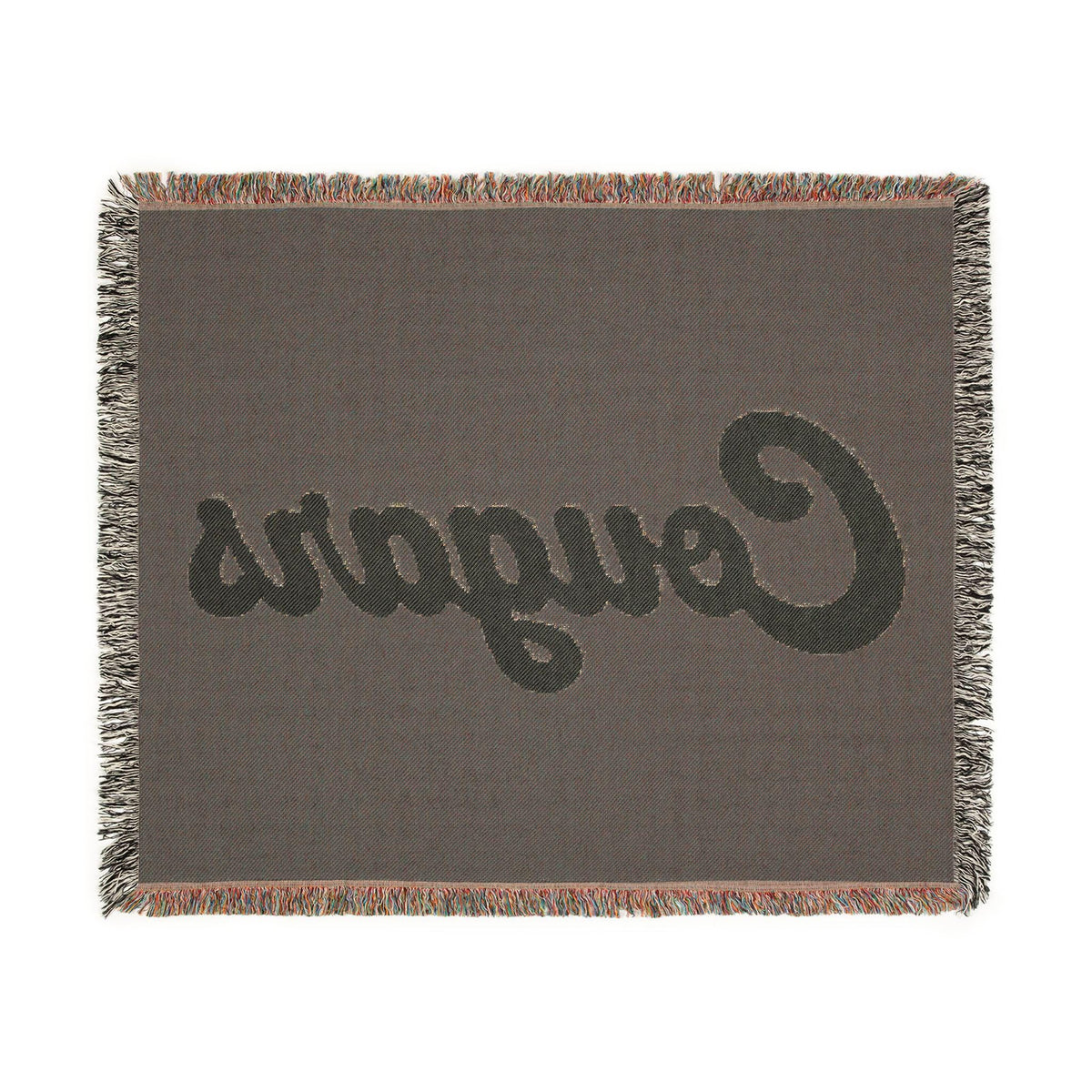 Cougars Script Logo Woven Blanket | Team Pride Throw