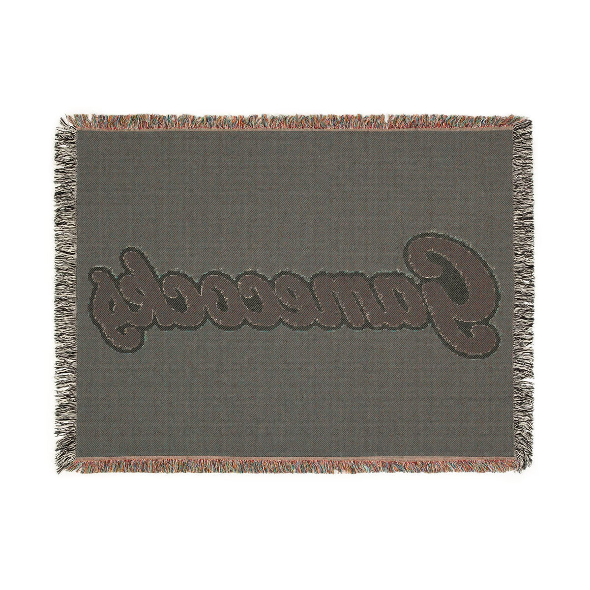 Gamecocks Script Blanket | Collegiate Team Logo, Maroon Throw