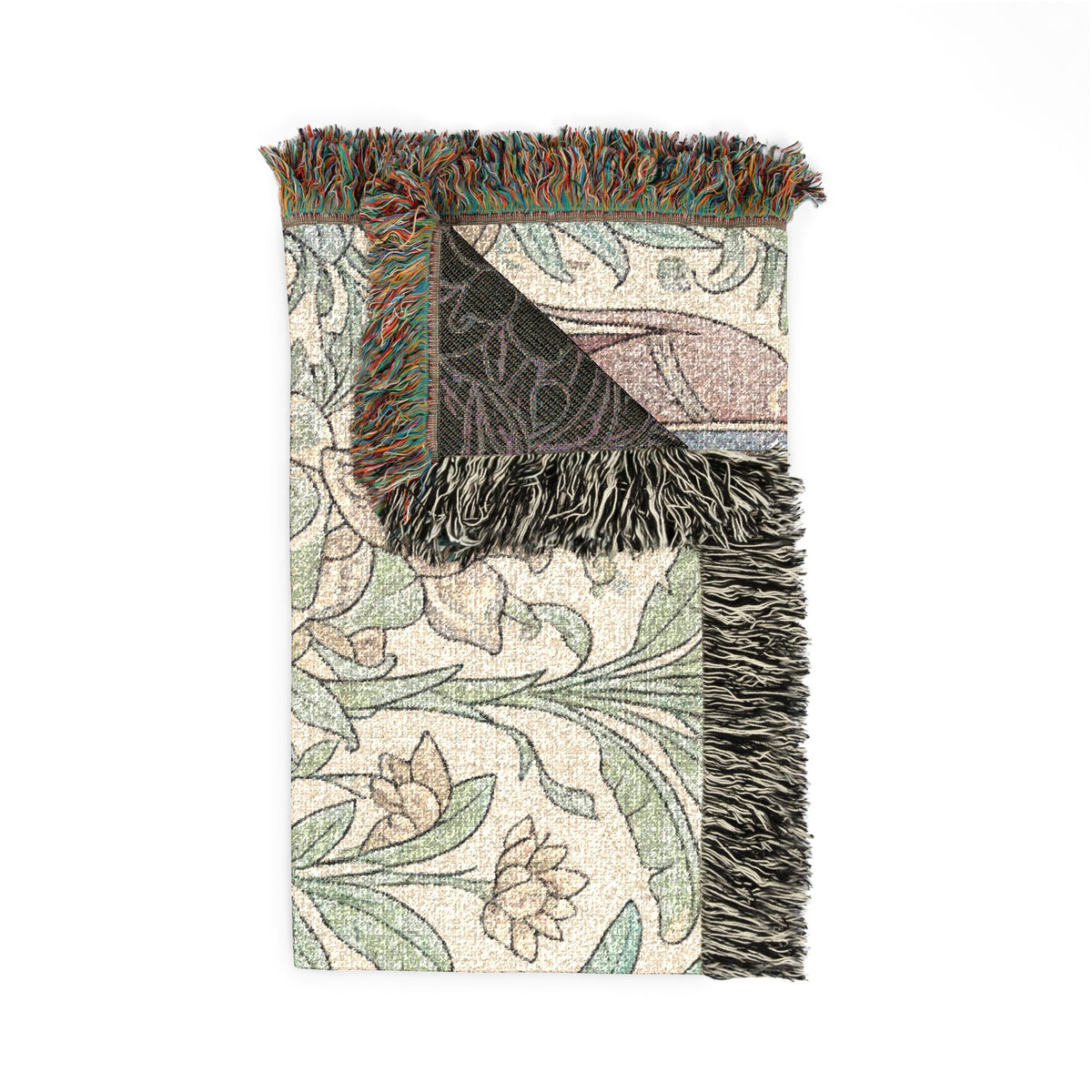 Boho Elephants Woven Blanket | Tapestry Animal Throw
