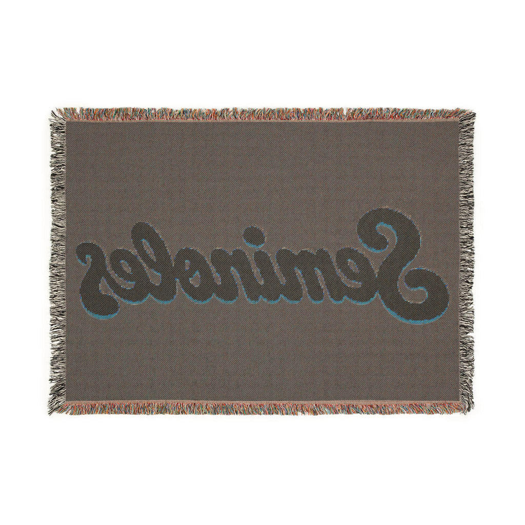 Seminoles Woven Blanket | Script Logo Throw Blanket, Team Colors