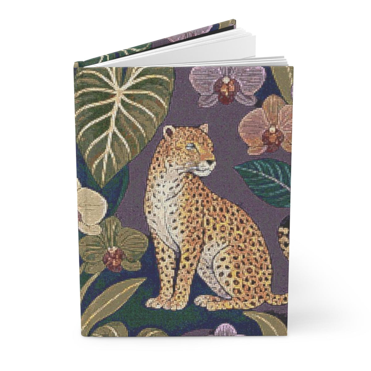 Leopard Botanical Illustration Journal | Hardcover Matte