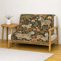 Zebra Jungle Tapestry Woven Blanket | Tropical Animal Throw