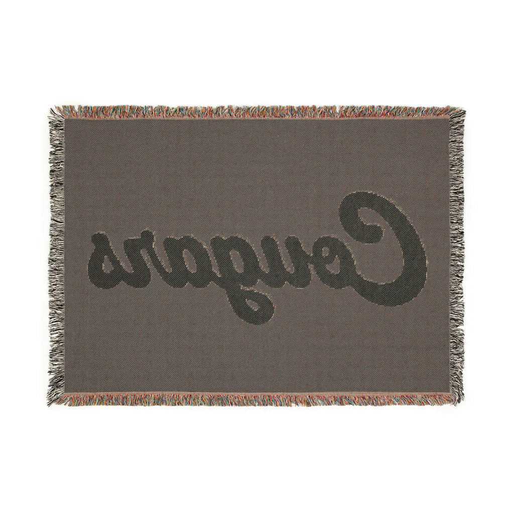 Cougars Script Logo Woven Blanket | Team Pride Throw