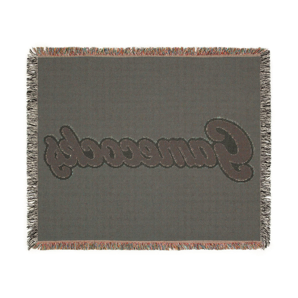 Gamecocks Script Blanket | Collegiate Team Logo, Maroon Throw