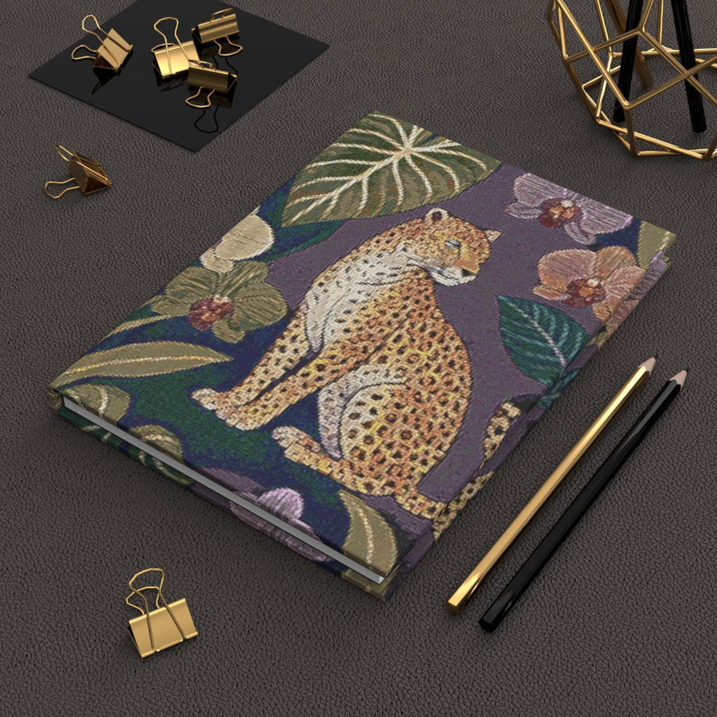 Leopard Botanical Illustration Journal | Hardcover Matte