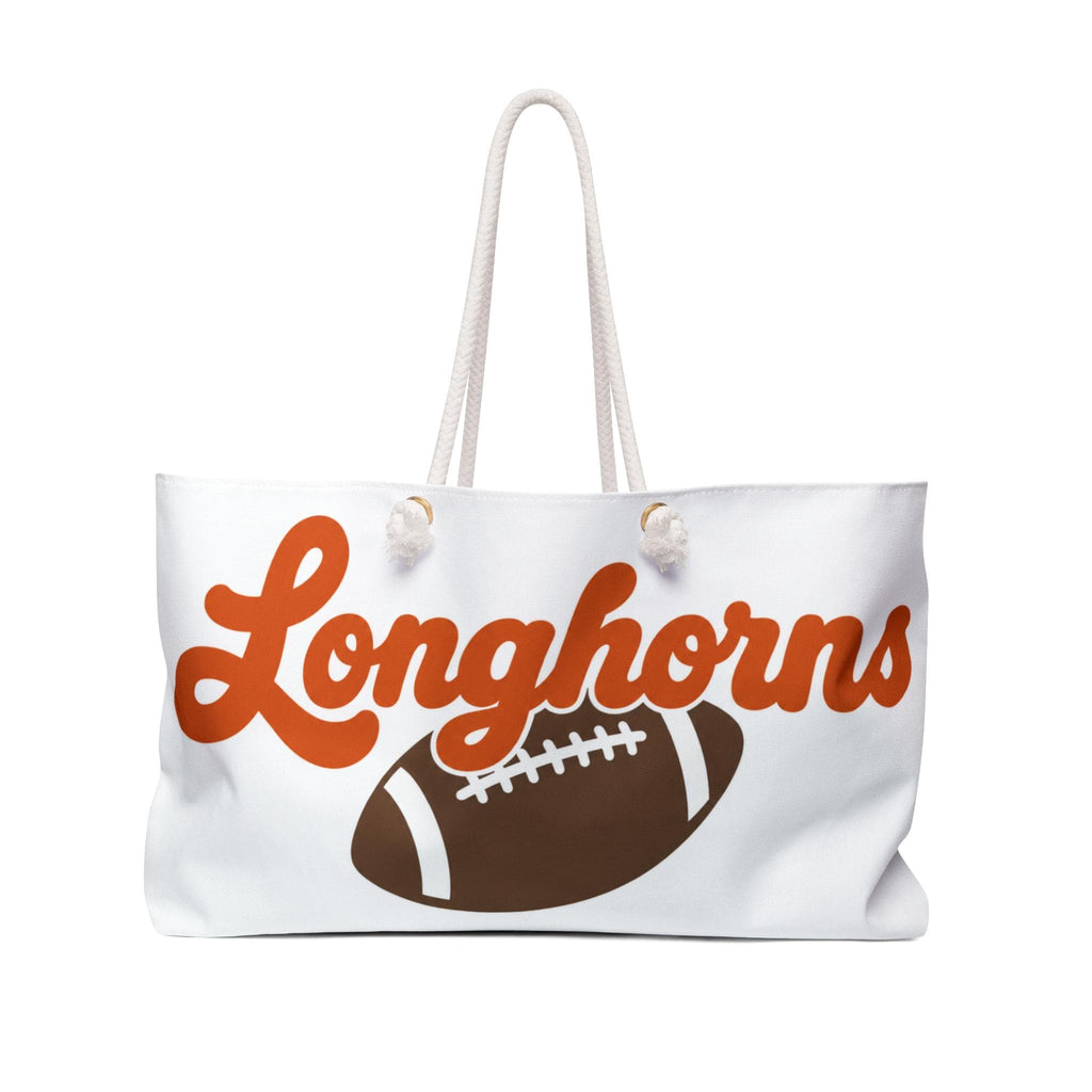 Longhorns Football Weekender Bag | Oversized Travel Tote