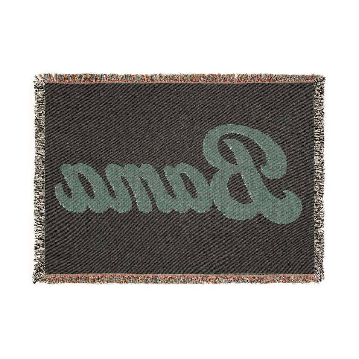 Bama script logo Woven Blanket | collegiate throw, team name tapestry
