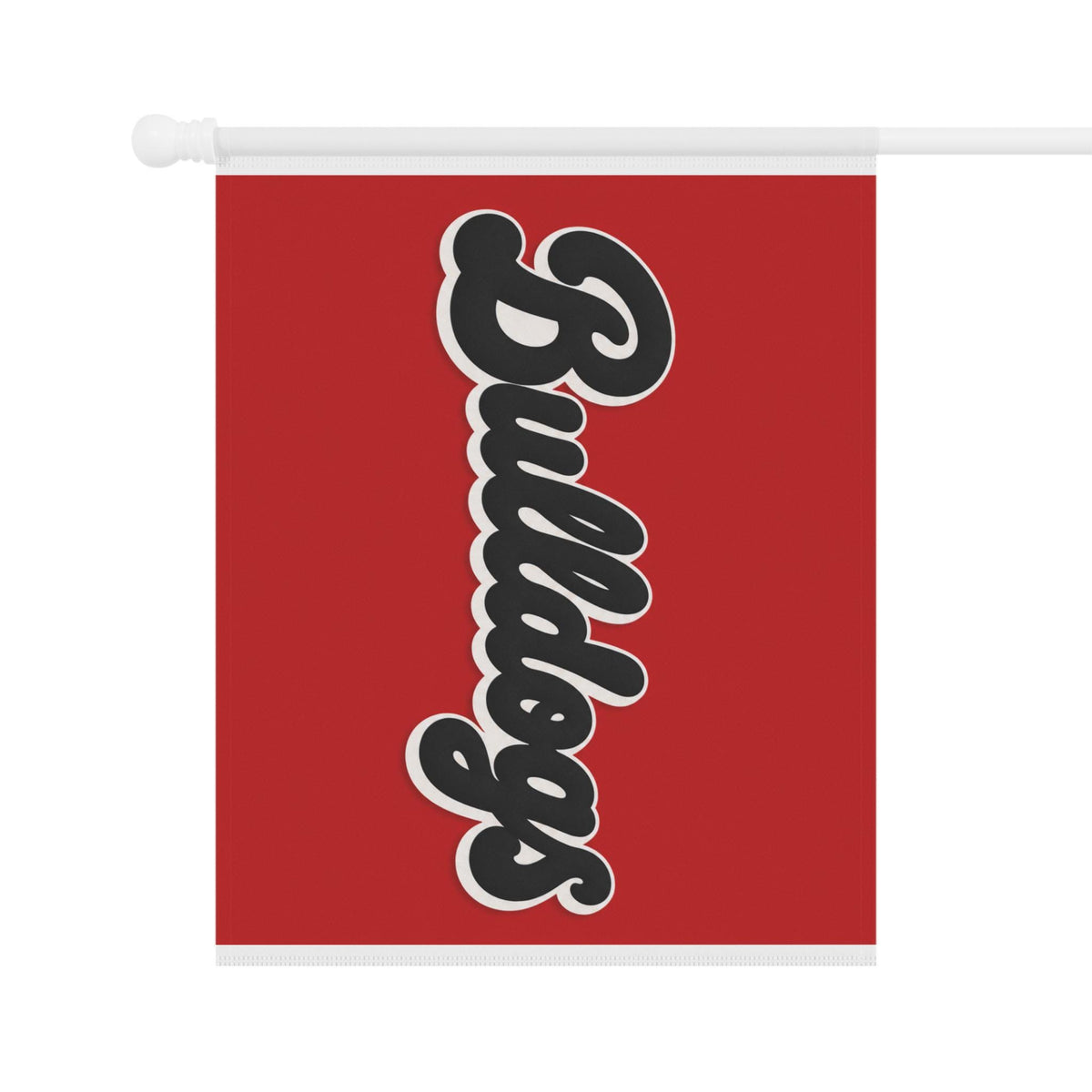 Bulldogs vertical script Garden Flag | House Banner
