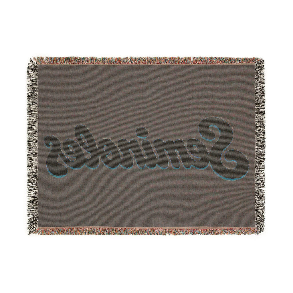 Seminoles Woven Blanket | Script Logo Throw Blanket, Team Colors