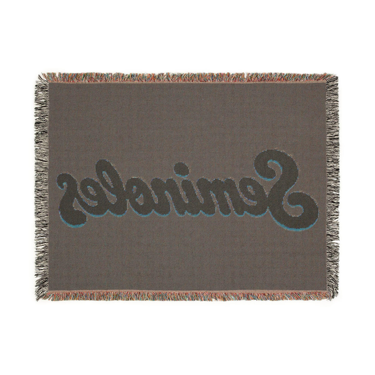 Seminoles Woven Blanket | Script Logo Throw Blanket, Team Colors