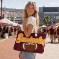 Seminoles Football Weekender Bag | Travel Tote, Garnet Gold Game Day Design