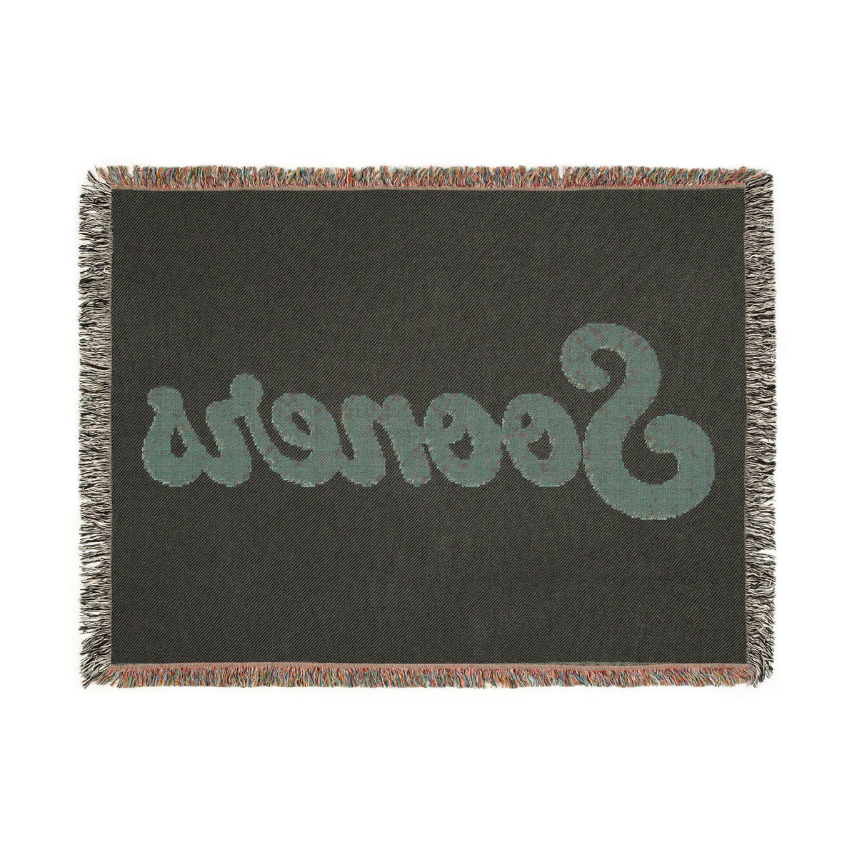 Sooners Woven Blanket | Retro Script Team Throw