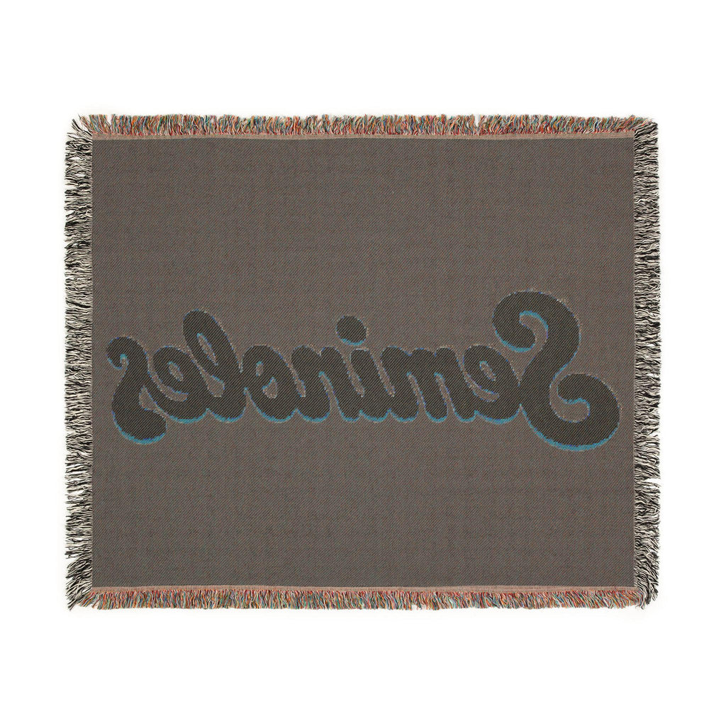 Seminoles Woven Blanket | Script Logo Throw Blanket, Team Colors