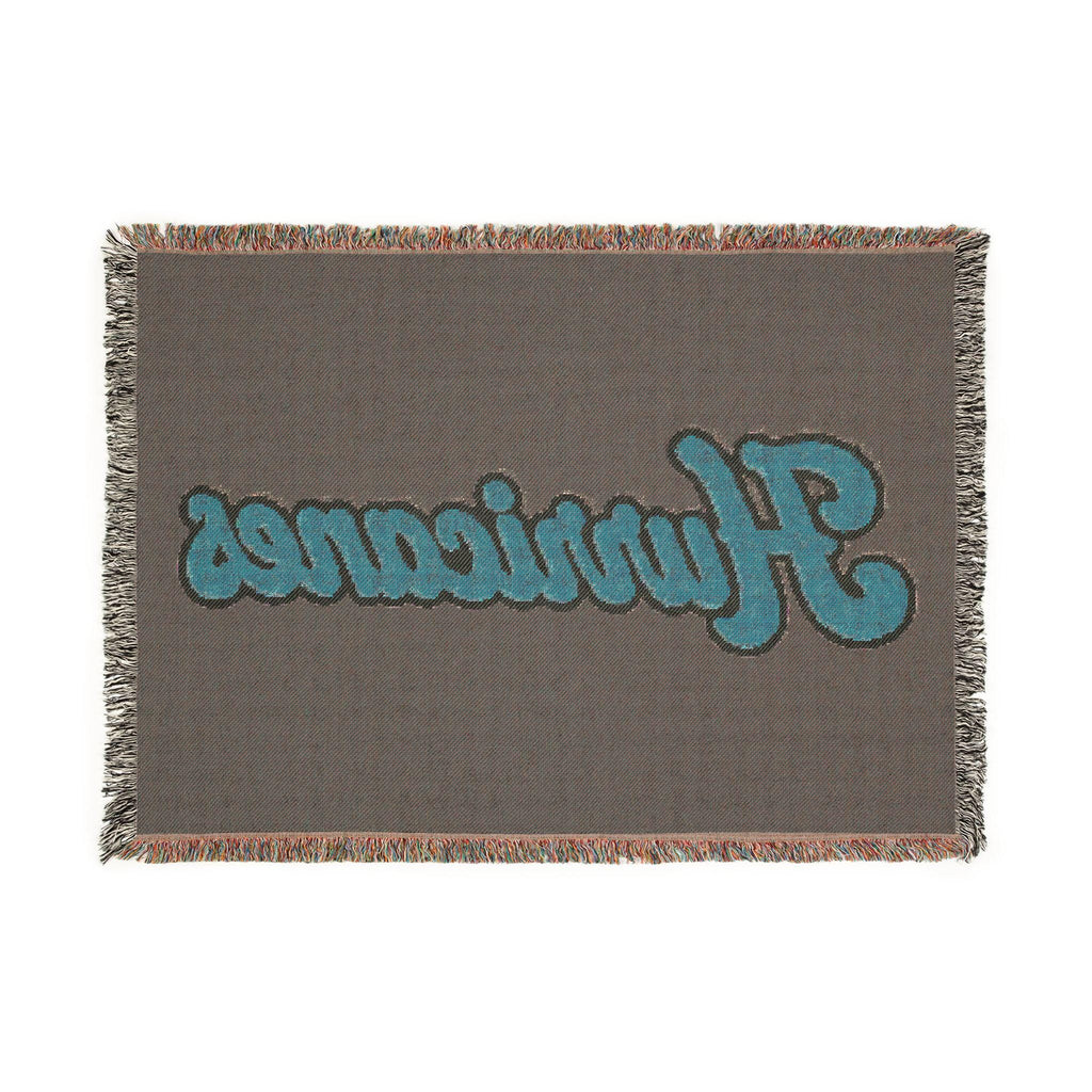 Hurricanes Script Logo Woven Blanket | Team Script Throw