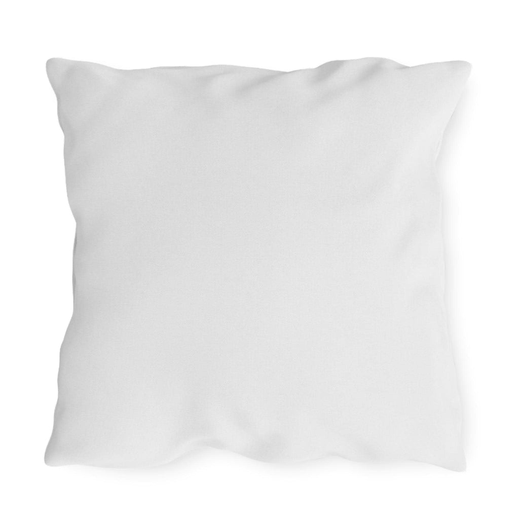 Navy Ocean Waves Outdoor Pillow | Coastal Wave Pattern Throw Pillow