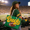 Ducks Football Weekender Bag | Team Script, Game Day Tote