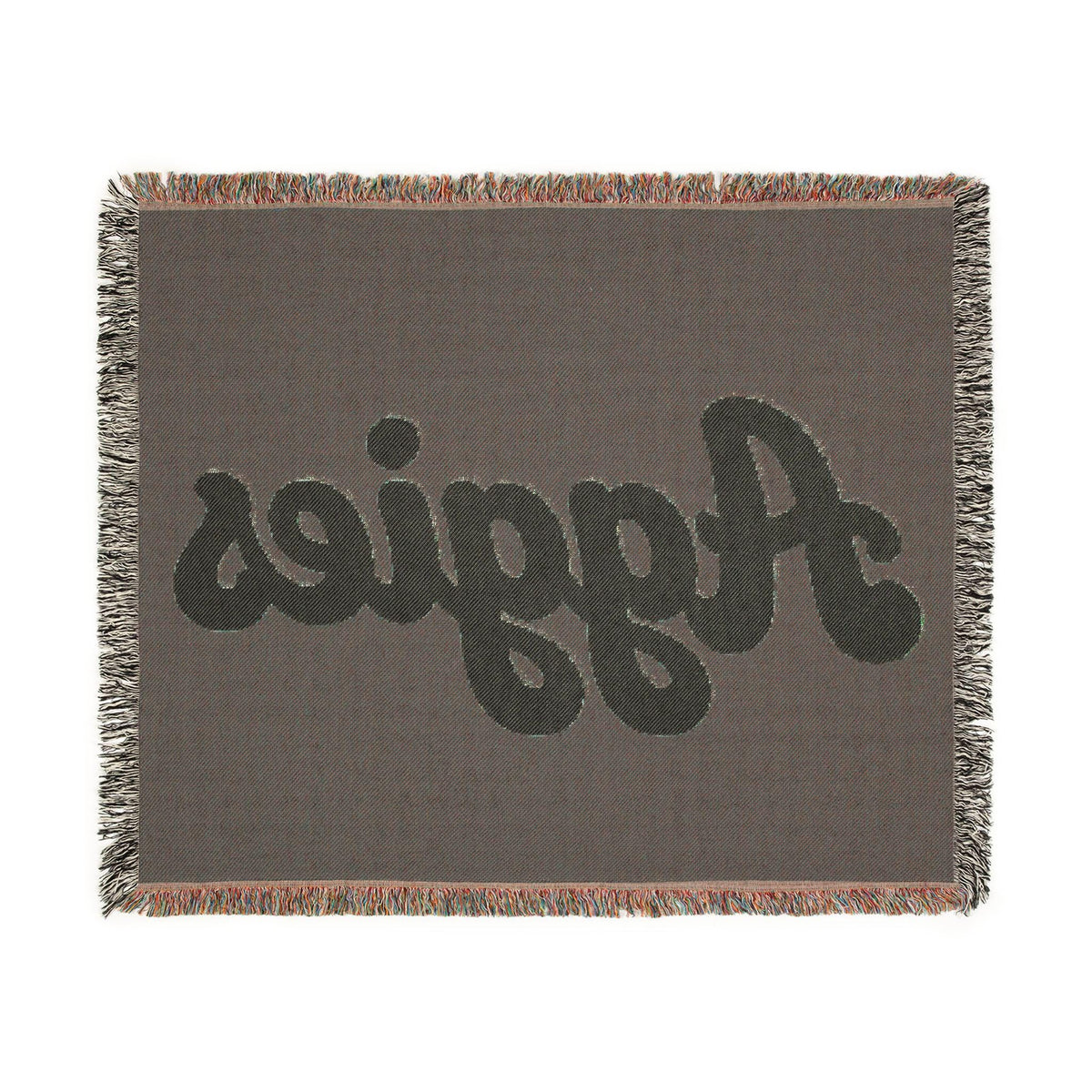 Aggies Script Woven Blanket | Retro Team Lettering, Maroon Cream