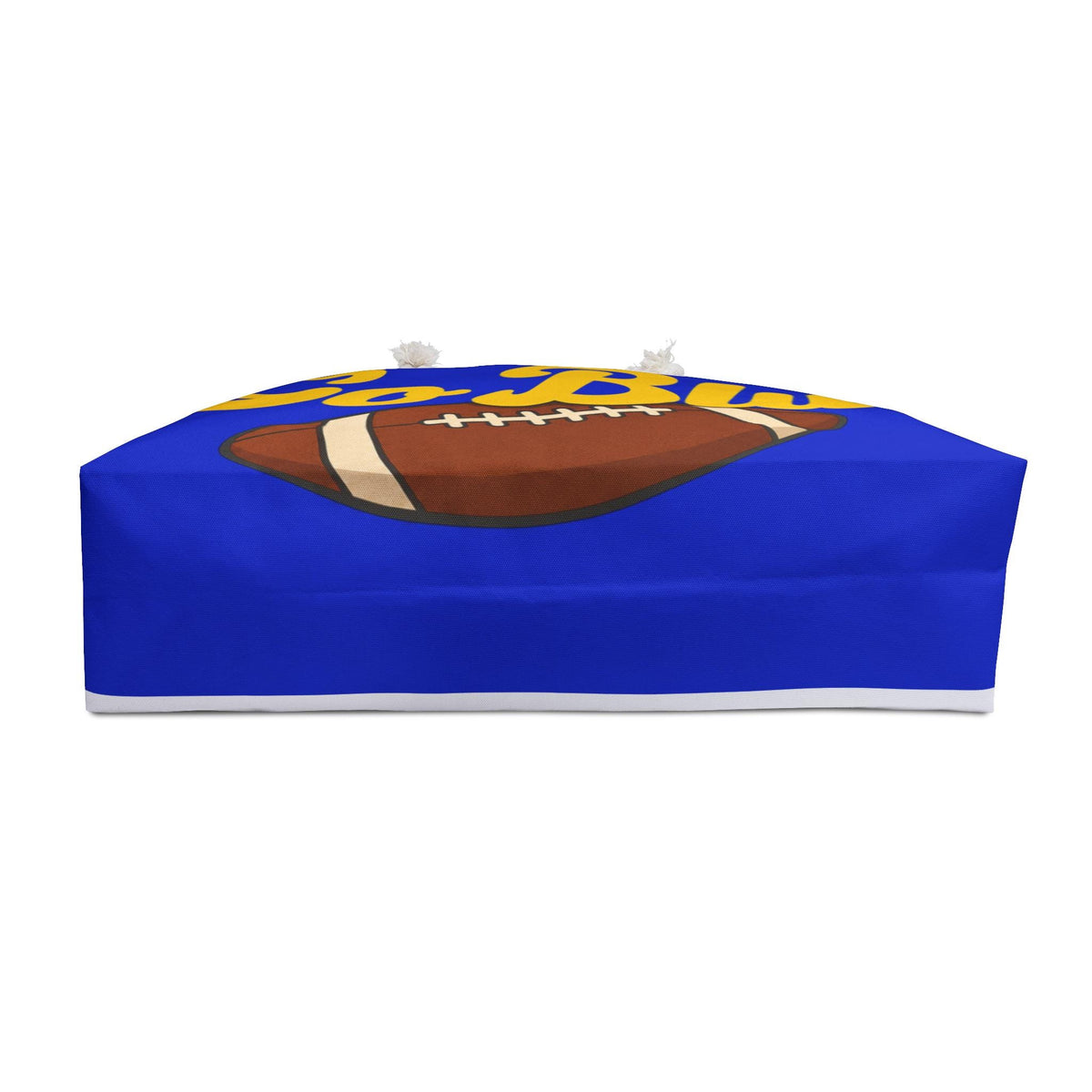 Go Blue Football Weekender Bag | Team Spirit Tote | Game Day Travel Bag