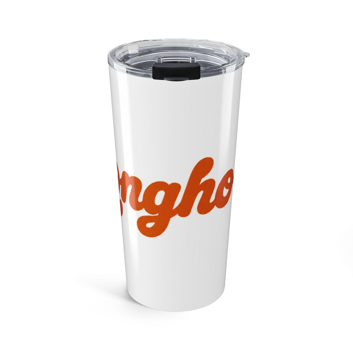 Longhorns Orange Script Name Tumbler 20oz | Travel Mug