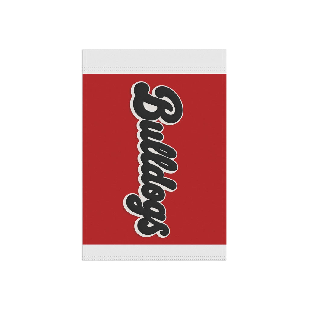 Bulldogs vertical script Garden Flag | House Banner