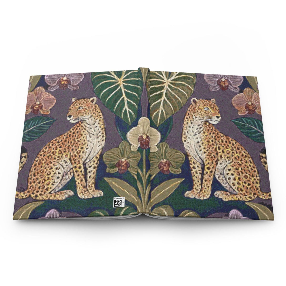Leopard Botanical Illustration Journal | Hardcover Matte