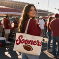 Sooners Football Weekender Bag | Collegiate Travel Tote