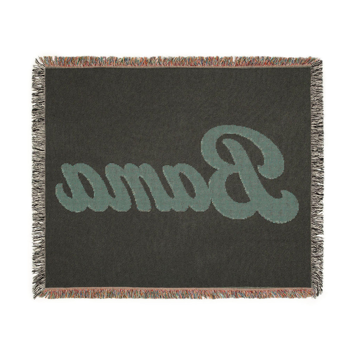 Bama script logo Woven Blanket | collegiate throw, team name tapestry
