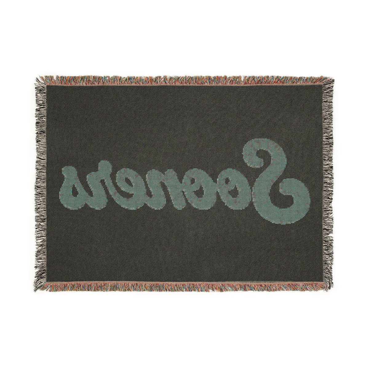 Sooners Woven Blanket | Retro Script Team Throw