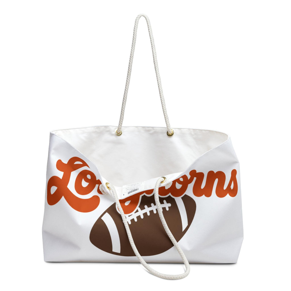 Longhorns Football Weekender Bag | Oversized Travel Tote
