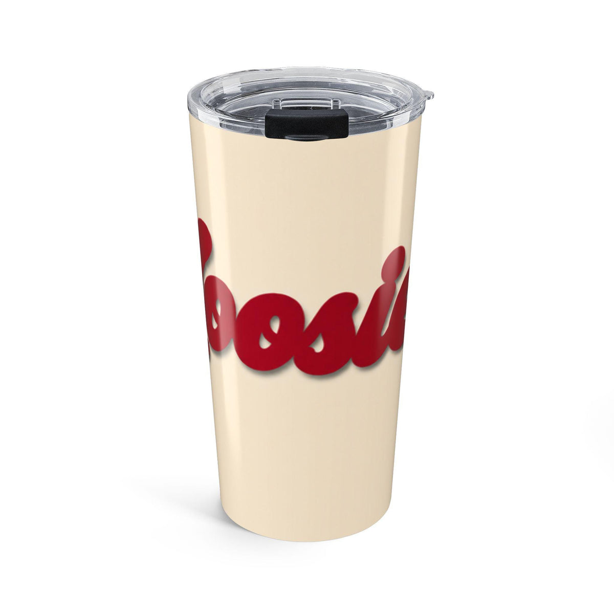 Hoosiers Retro Script Name Tumbler 20oz | Travel Cup