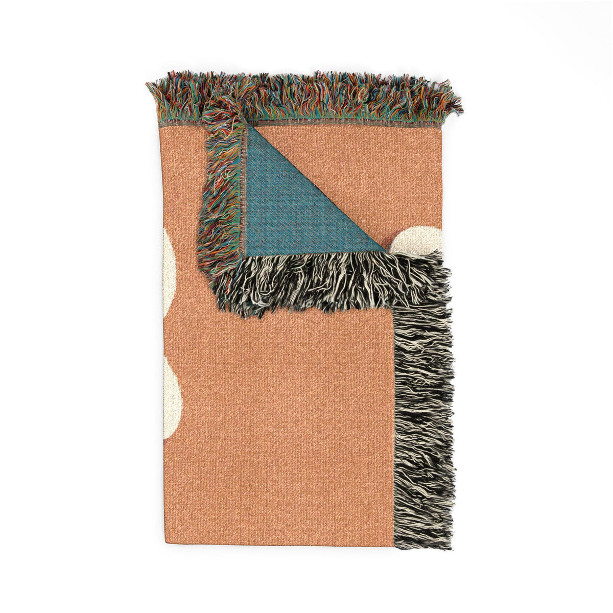 Volunteers Woven Blanket | Retro Script Throw, Team Volunteer Decor
