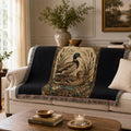 Mallard Duck Tapestry Woven Blanket | Rustic Wildlife Throw, Farmhouse Decor