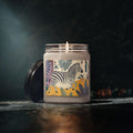 Zebra Jungle Illustration Candle | Soy Candle, 9oz