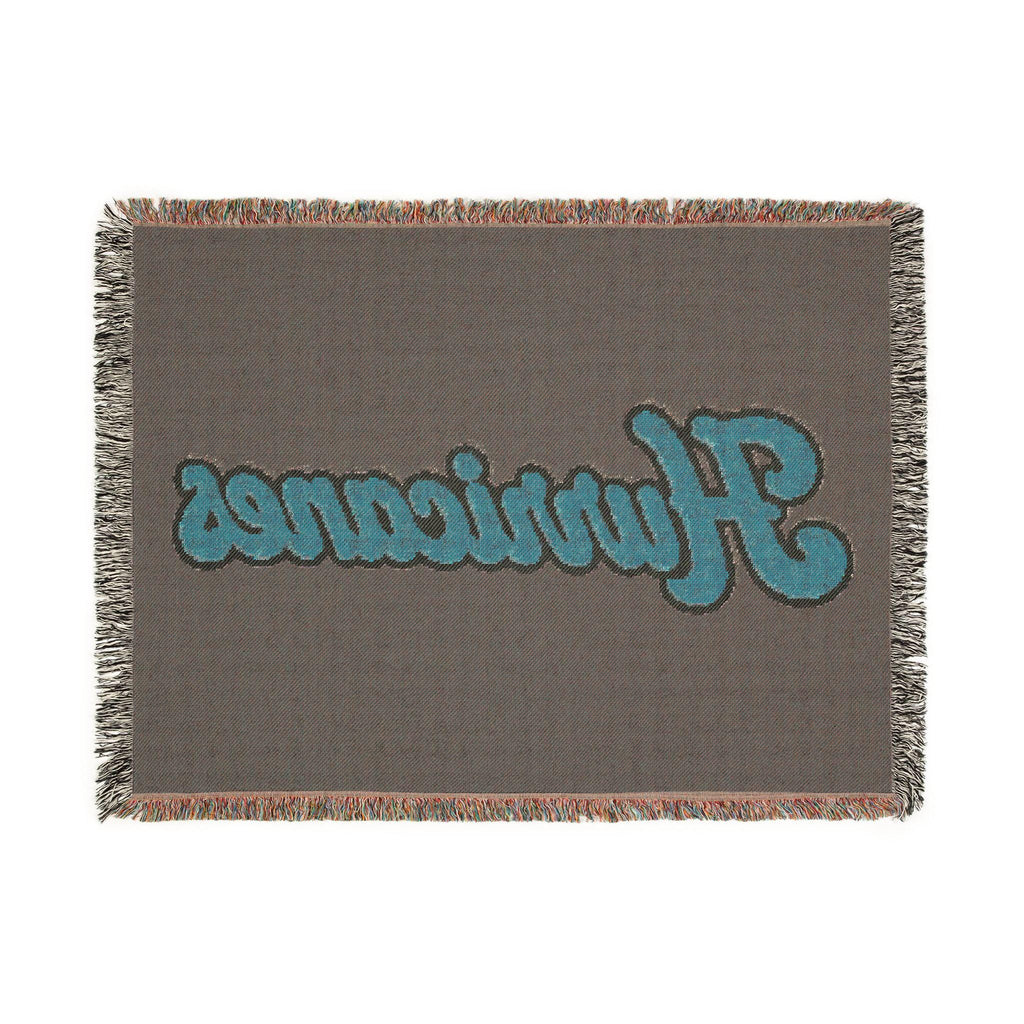 Hurricanes Script Logo Woven Blanket | Team Script Throw