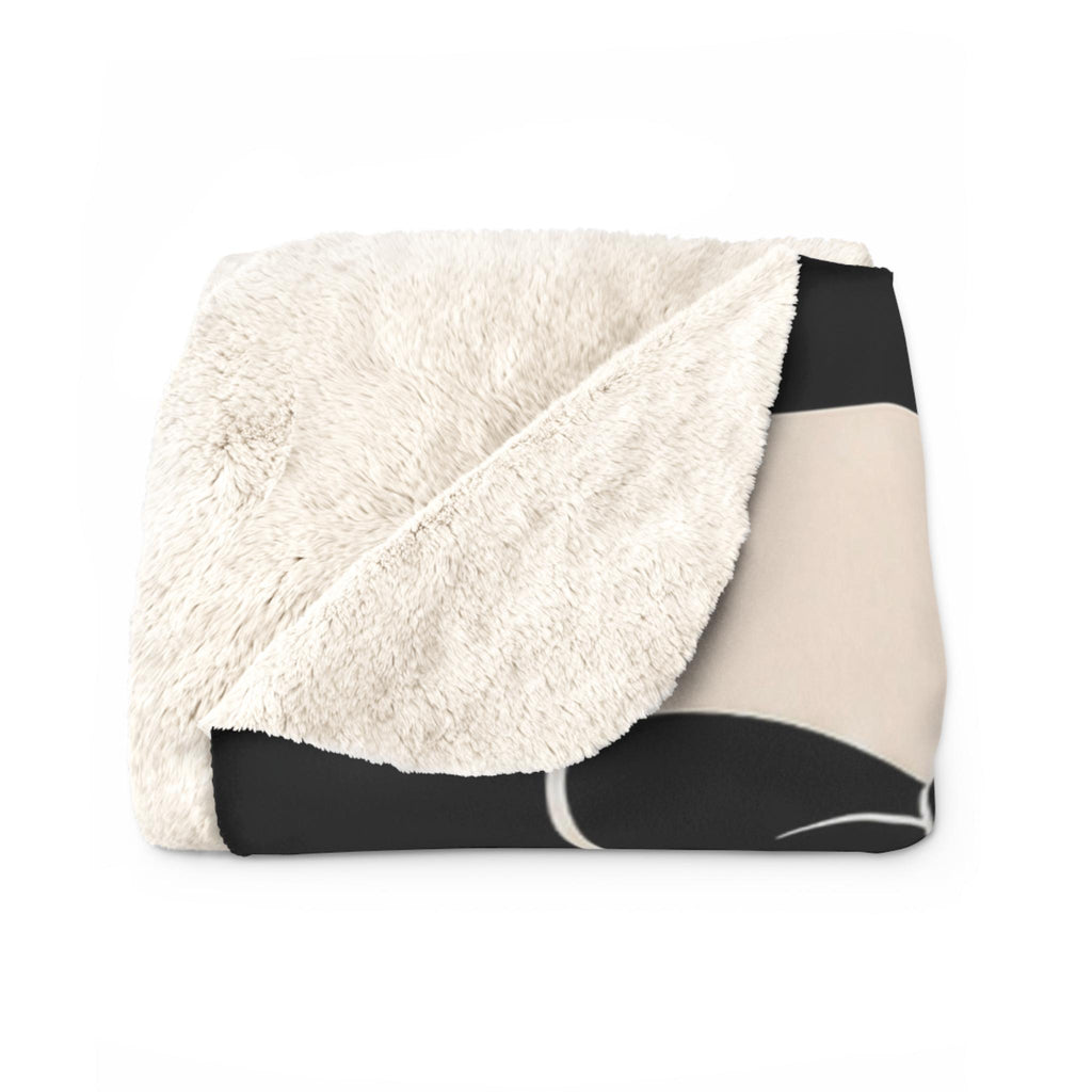 Where's My Boo At? Ghost Sherpa Fleece Blanket | Personalized Name Option
